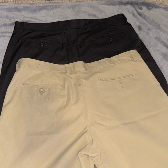 2 Pair George 38 Men’s Shorts Khaki and Black - Picture 9 of 9